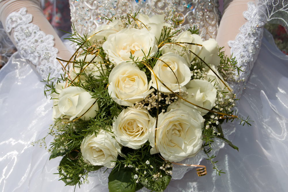White Rose bouquet