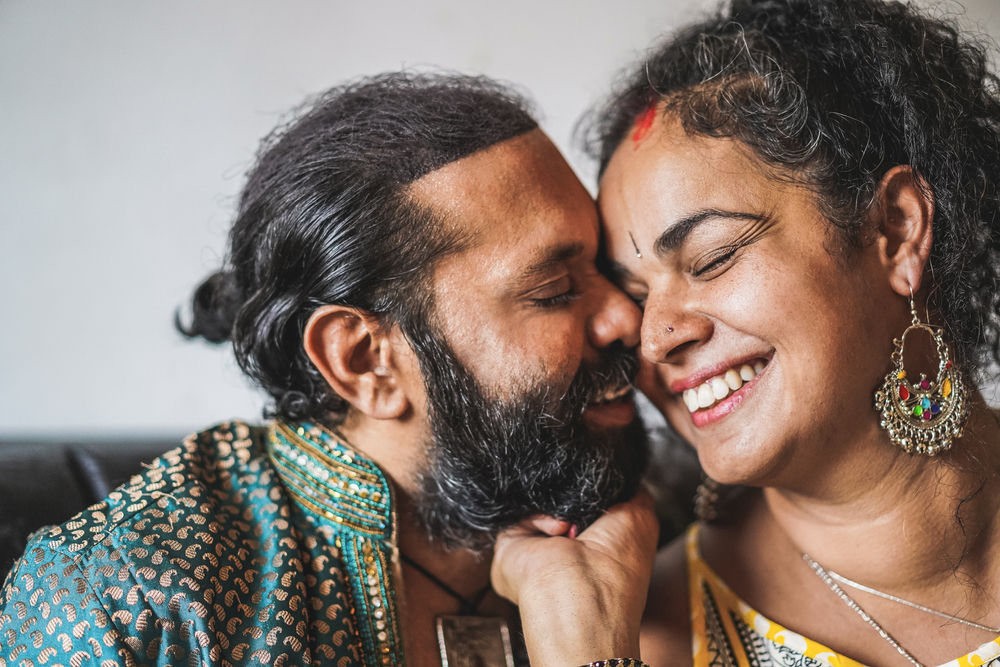 Couples in an arranged marriage may fall in love (or not)