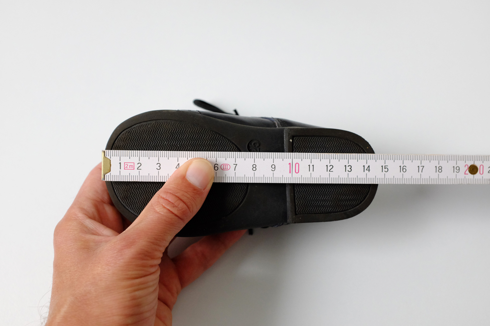 Measuring For Baby Shoes