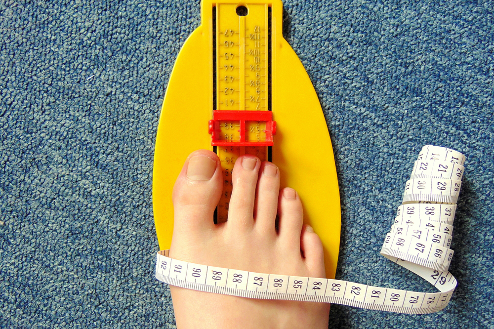 Factors that affect the size of your feet 