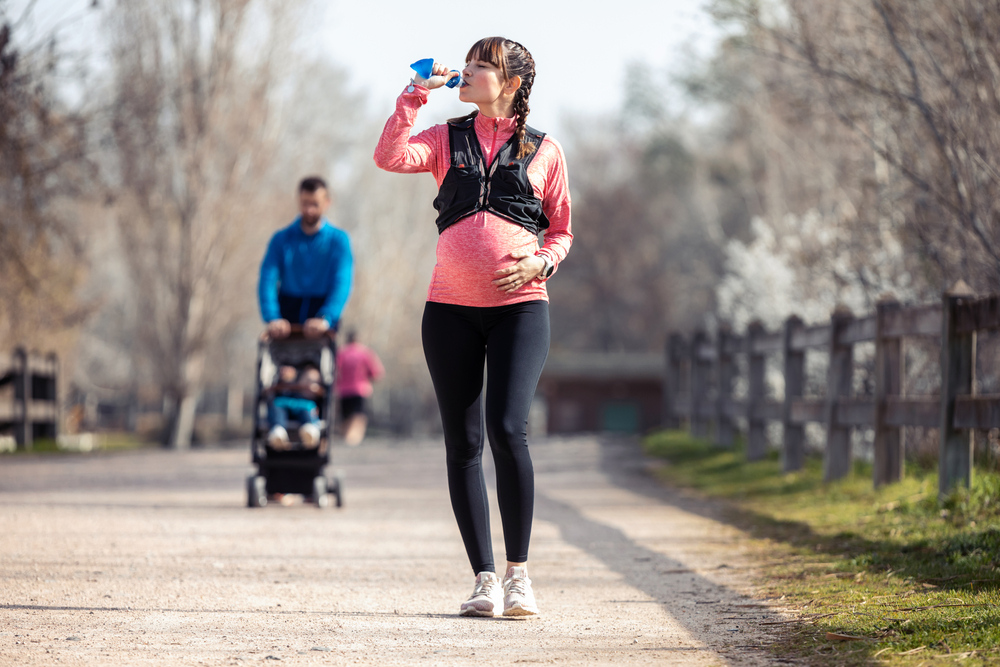 Can a woman continue to run during pregnancy
